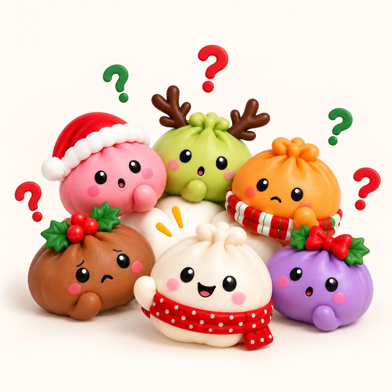 MerrySquishy Christmas dumplings